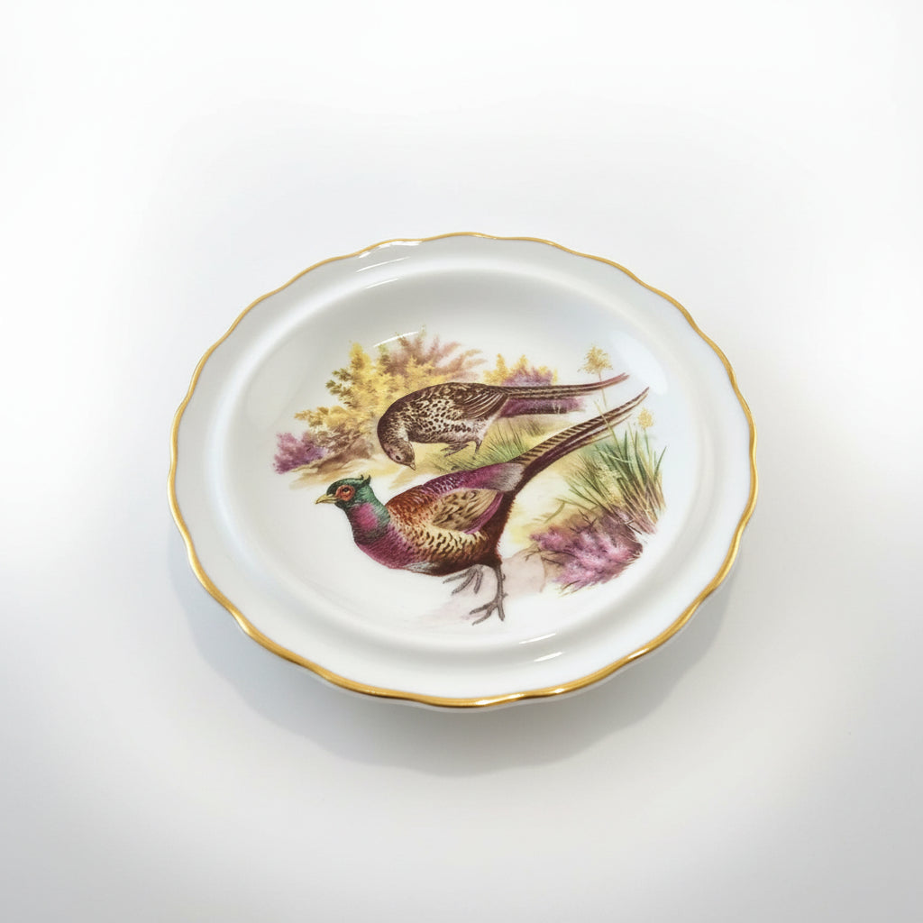 Vintage Royal Grafton Game Bird Pin Dishes - Set of 4