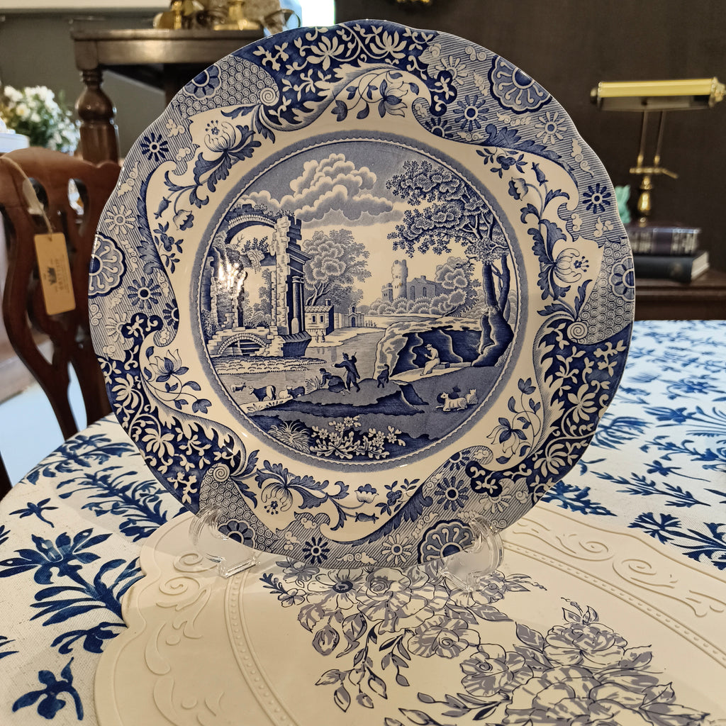 Spode Blue Italian Dinner Plate, 26cm
