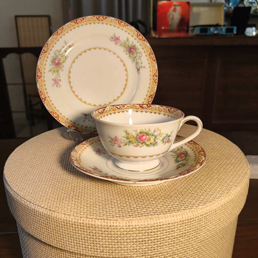 Sango China Vintage Tea Set Trio - Made in Japan