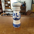 Vintage Blue & White Willow Pattern Ceramic Pepper Shaker