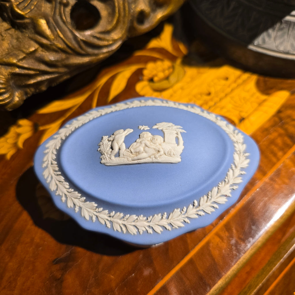 [Aug New Arrival] Assorted Wedgwood Jasperware Vintage Jewellery Box