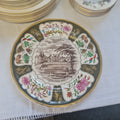 Vintage 1979 MASON'S Ironstone Christmas PLATE Hampton Court Palace 10 inch
