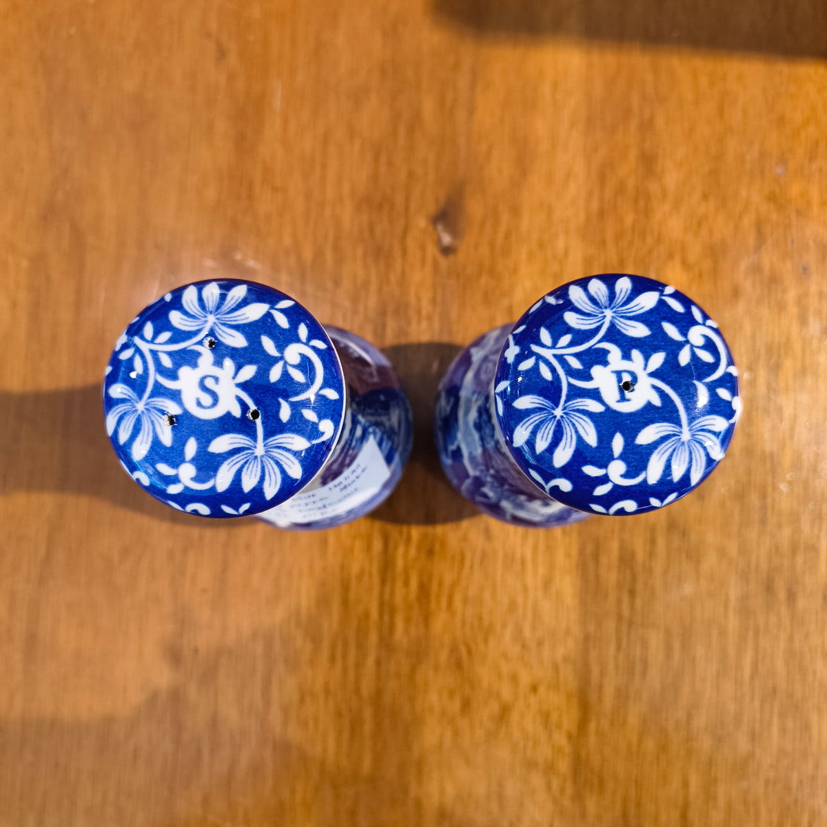 Spode Blue Italian Salt and Pepper Shaker, 16cm