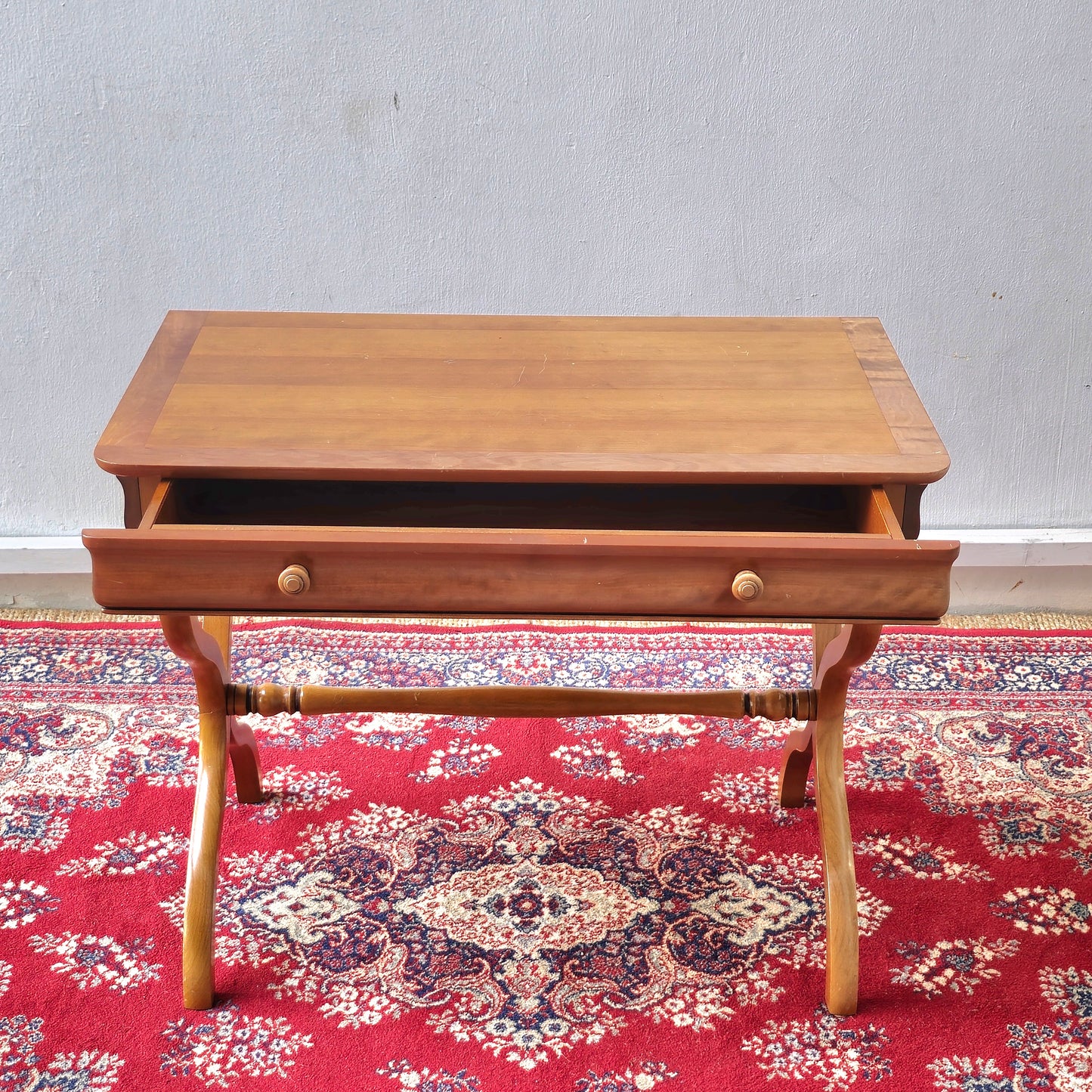 GRANGE CHERRY SIDE-TABLE WITH SINGLE DRAWER