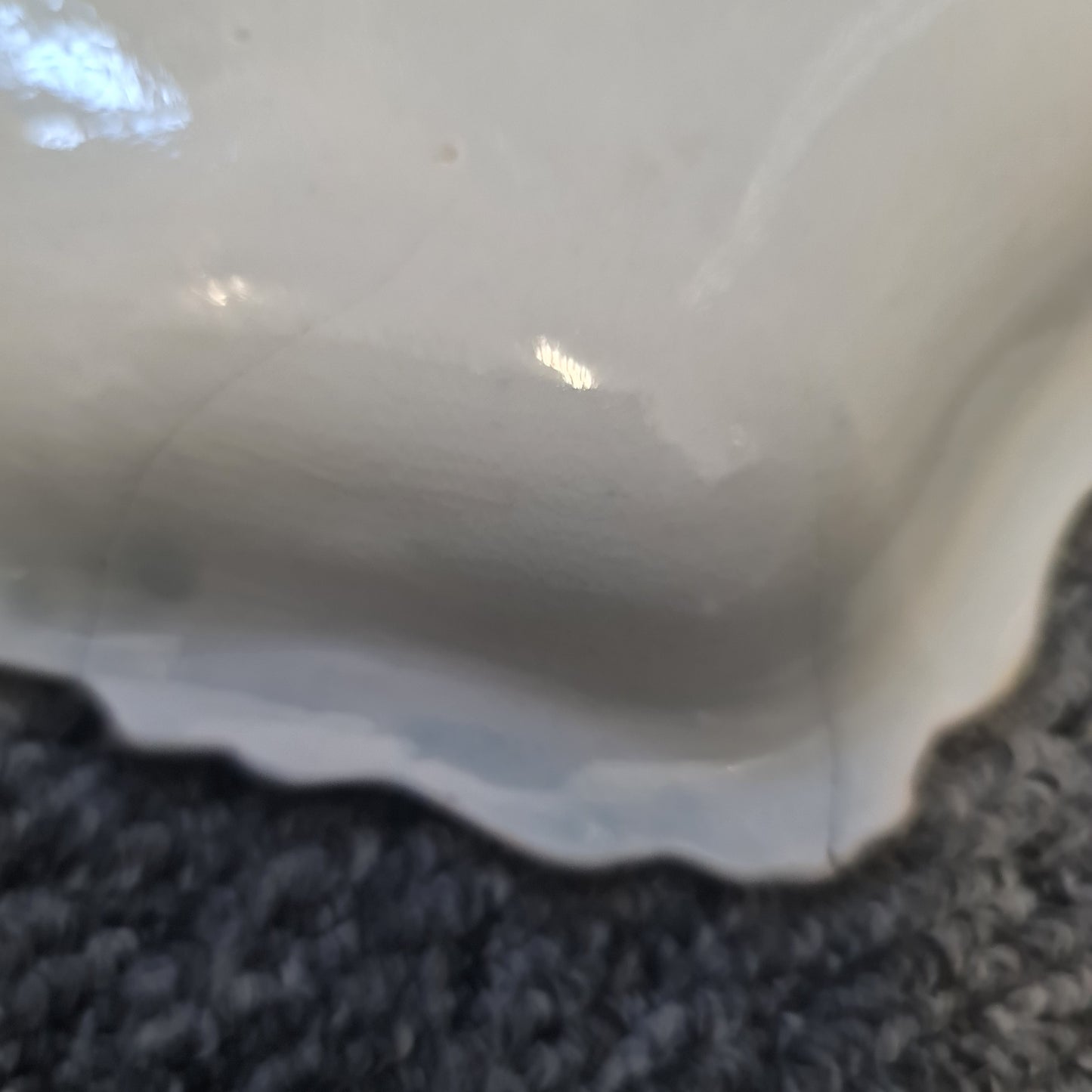 Antique 18th Century Caughley Full Nankin Pattern Shell Dessert Dish Plate