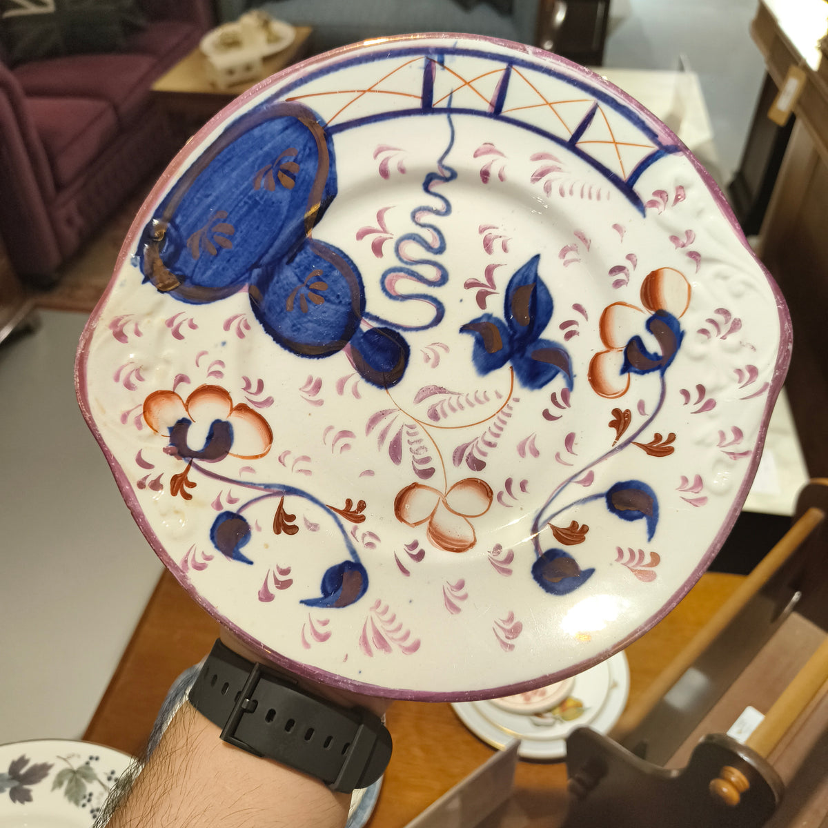 Allertons Antique Ironstone Handpainted Imari-Style Dinnerware