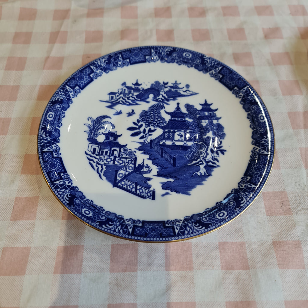 Royal Worcester Blue willow pearlware 27cm Dinner plate