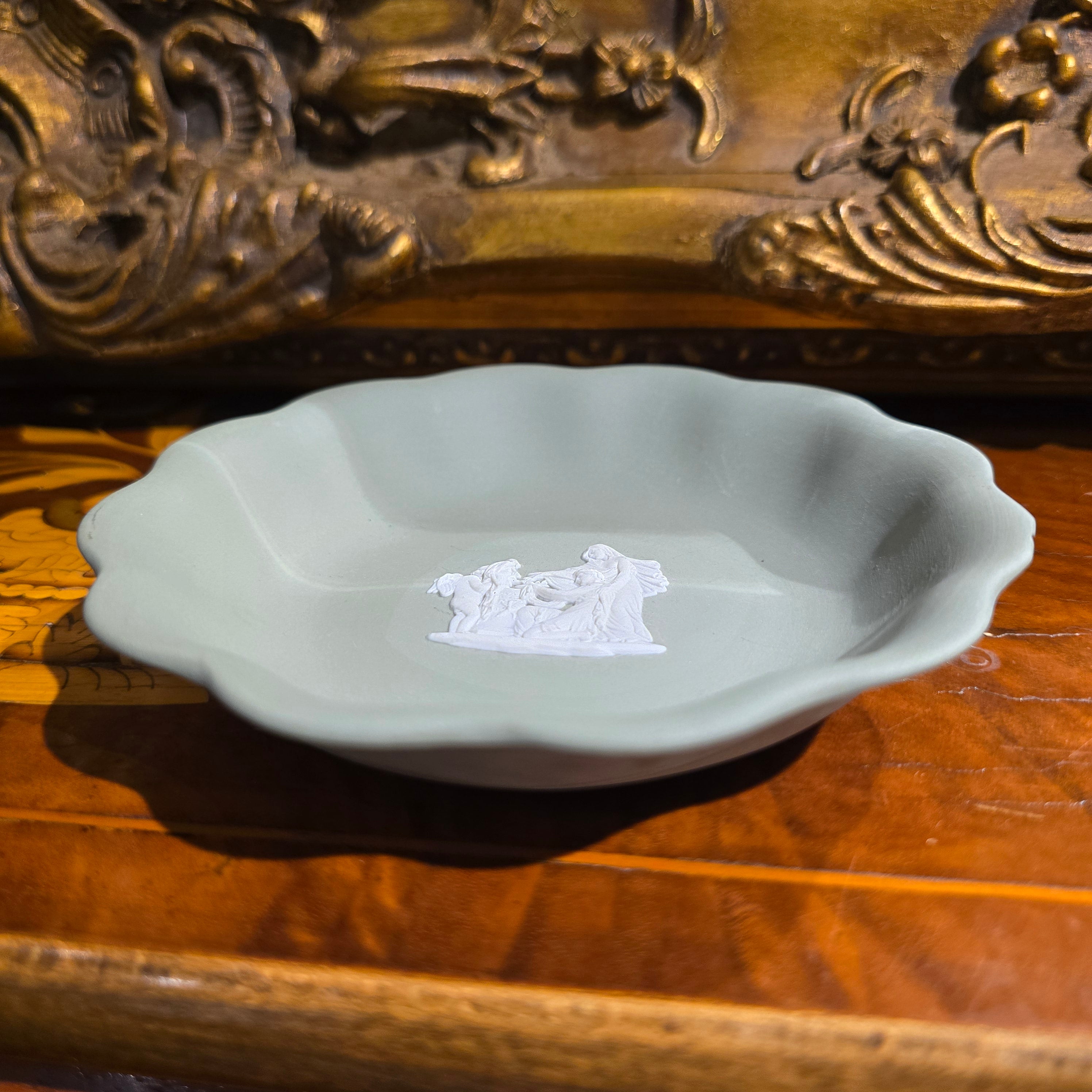 Assorted Wedgwood Jasperware Sage Green Series