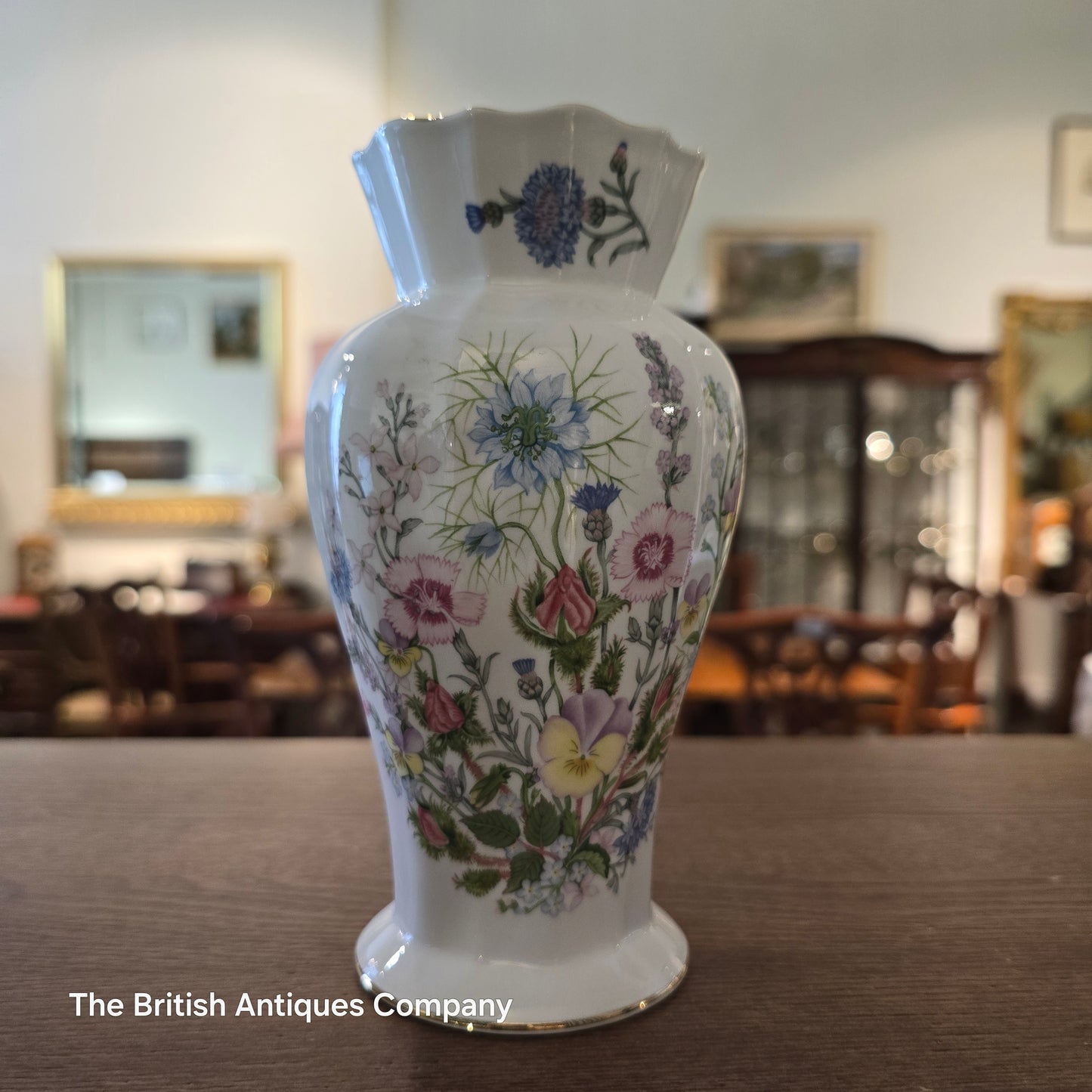 Various Aynsley Vase