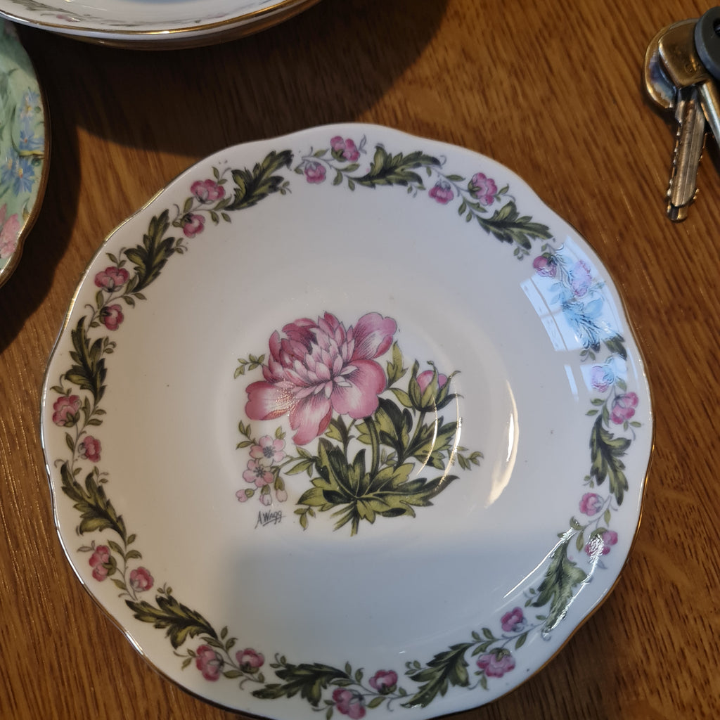 Rare Royal Albert fine bone china mismatch  May blossom tea set with cotswold saucer