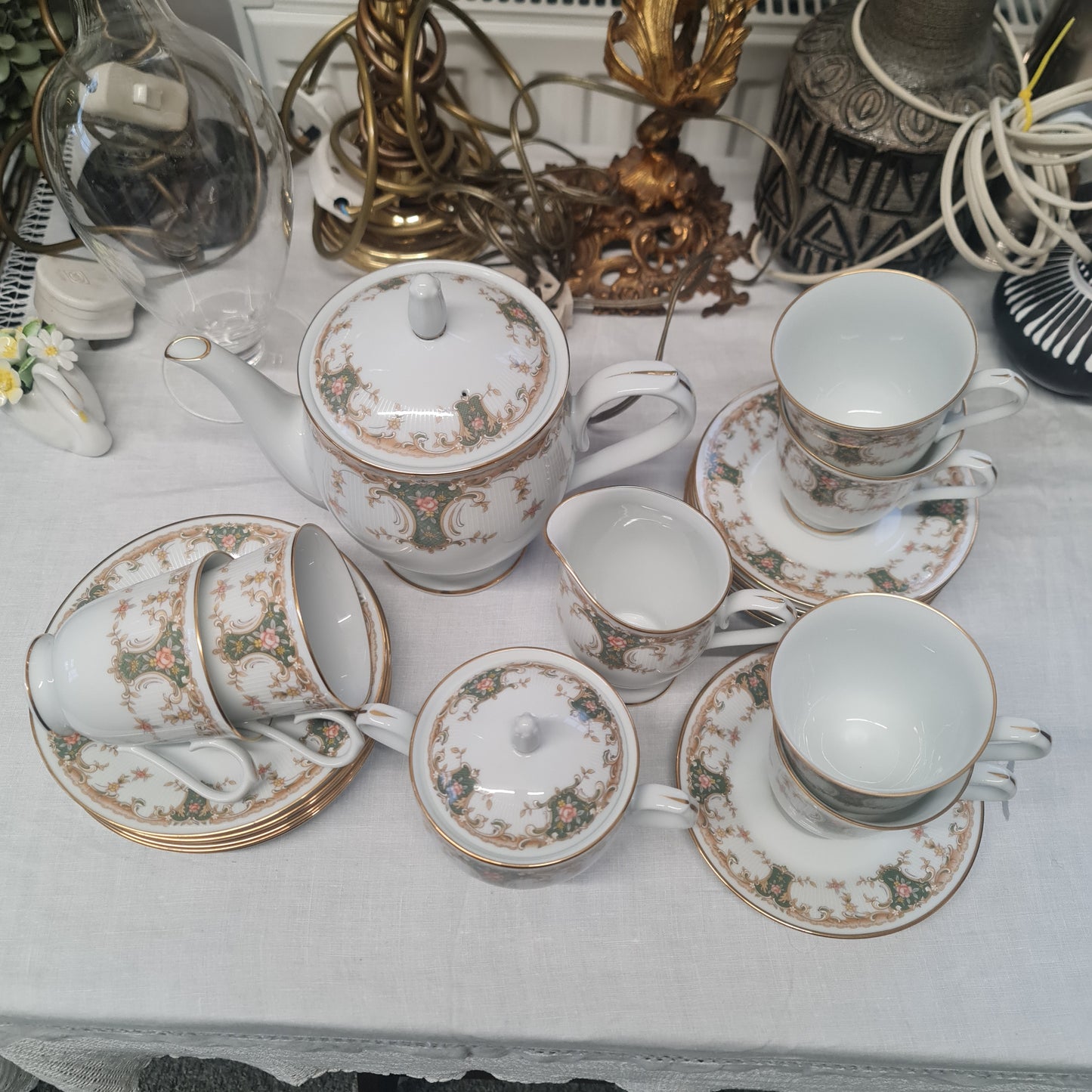 Exquisite Noritake fine bone china Teaset