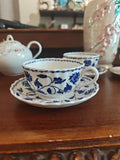 Gorgeous Vintage blue and white tea set