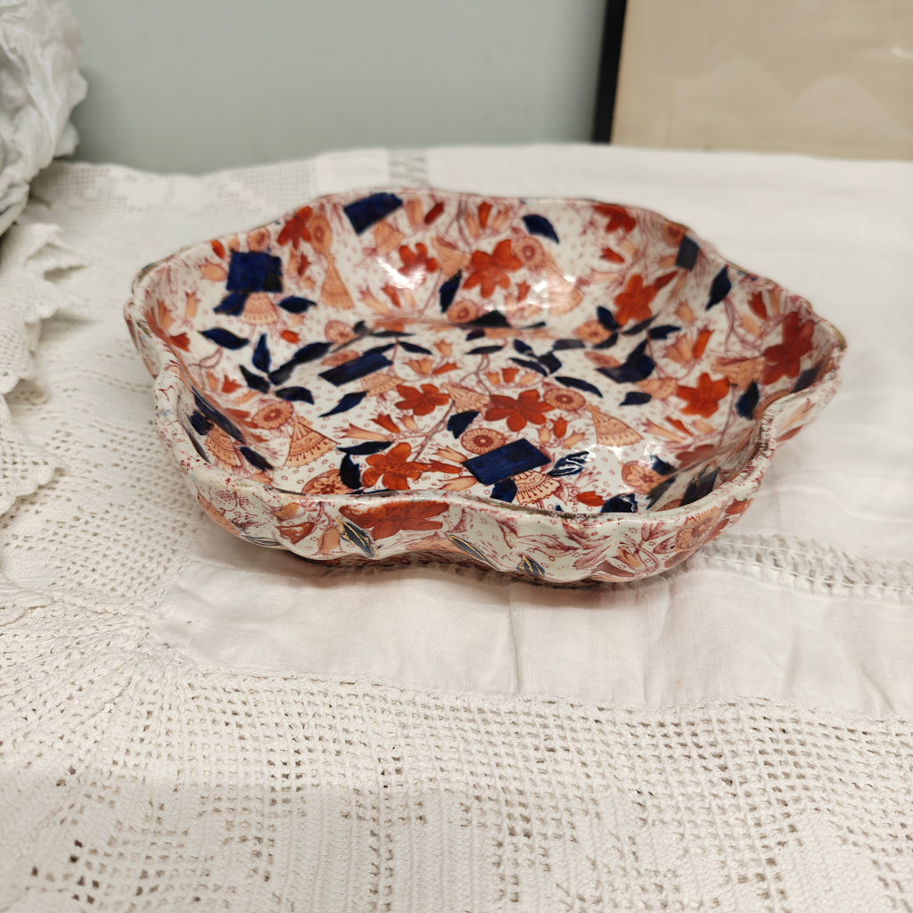 Hollinshead & Kirkham (H&K Tunstall) hand painted bowl