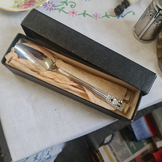 High quality silver plated dinner spoon