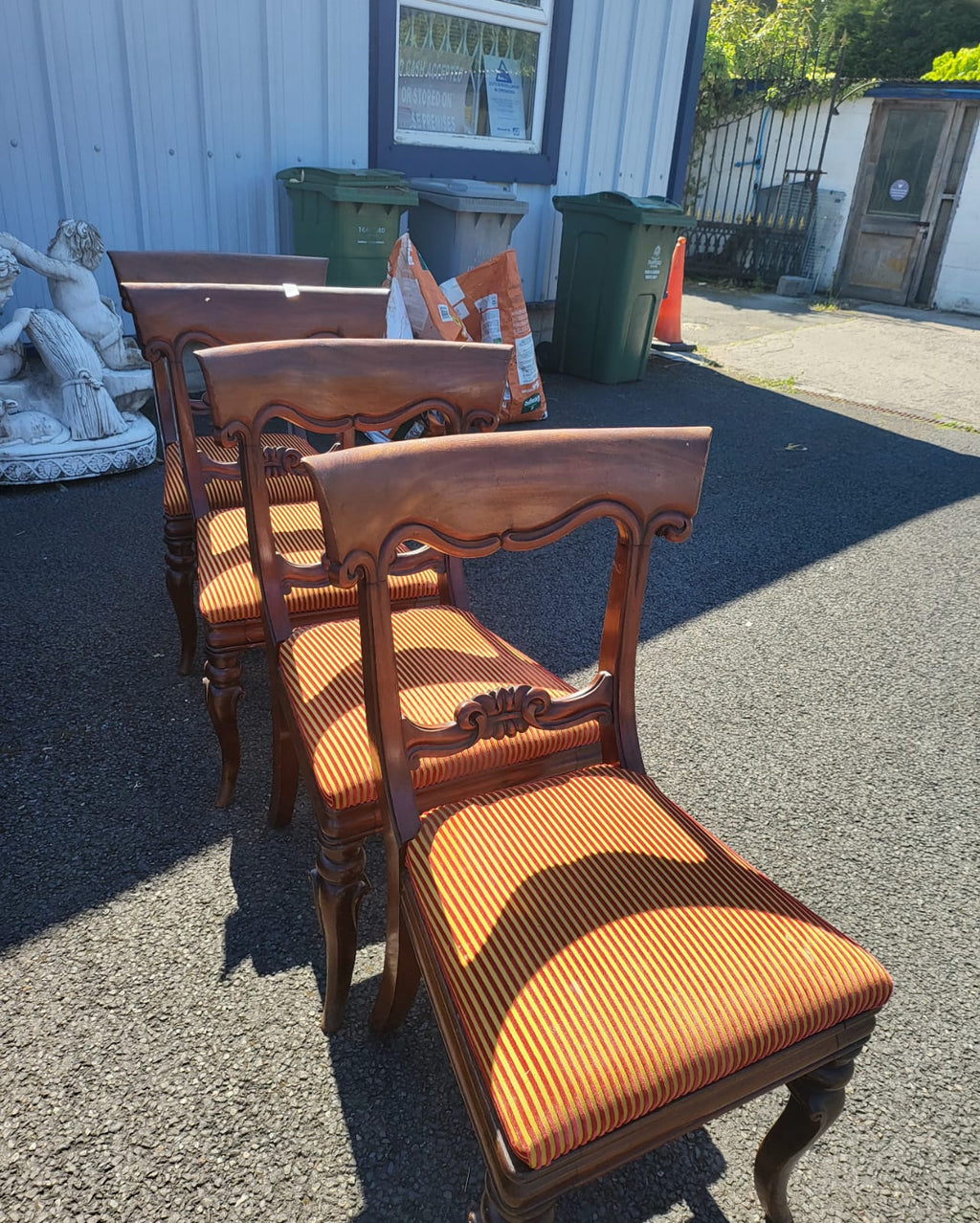 Regency Mahogany Dinning chairs set of 4