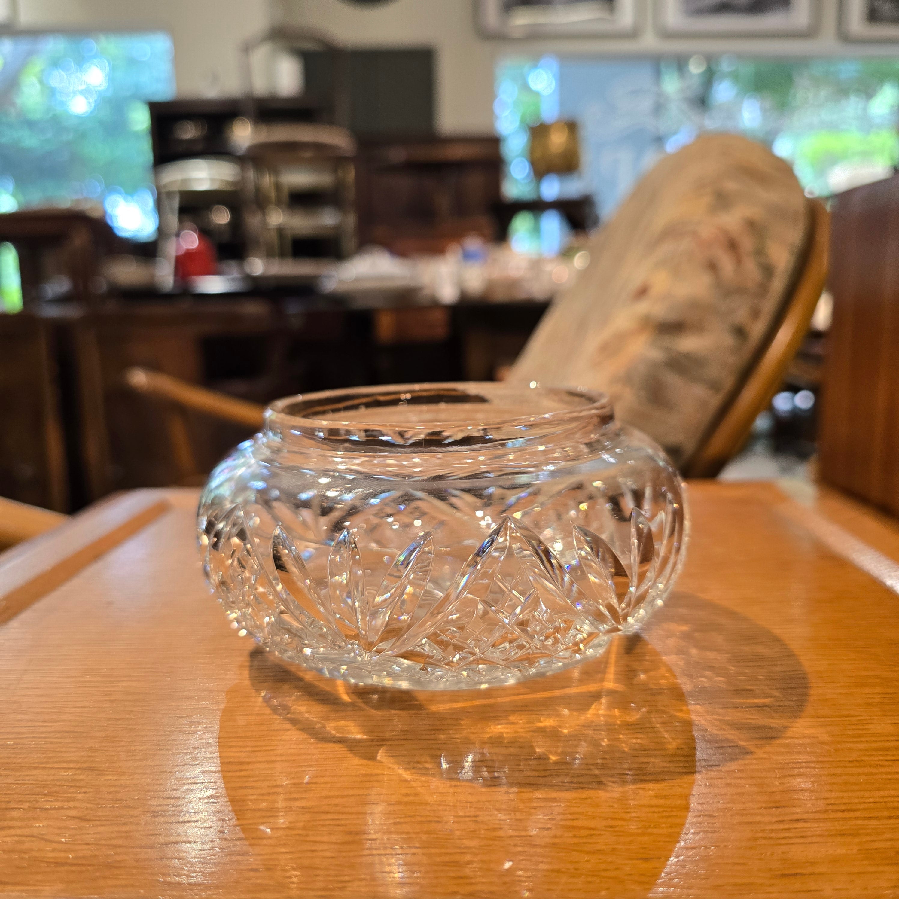 Vintage Crystal bowl 14cm