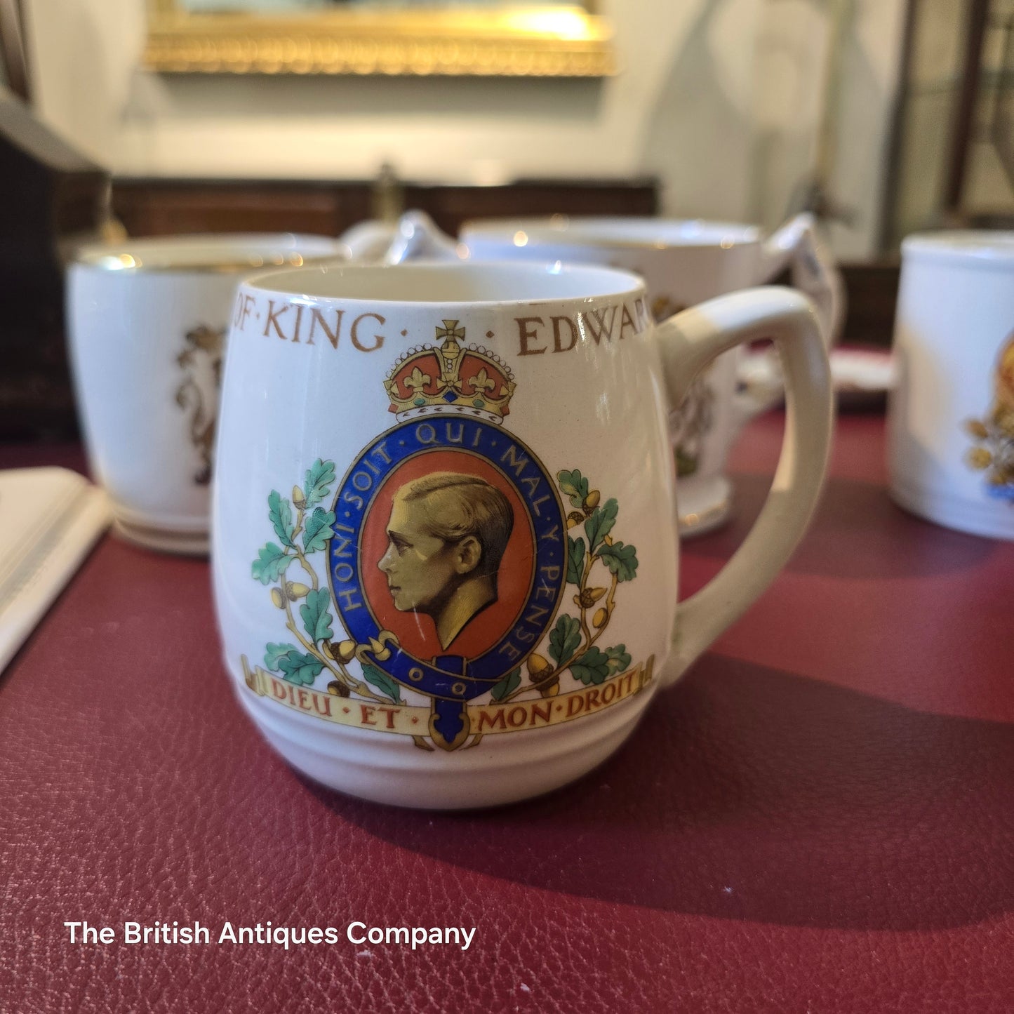 May 1937 Coronation of King. Edward V111 ( British Pottery, J & G Meakin England)