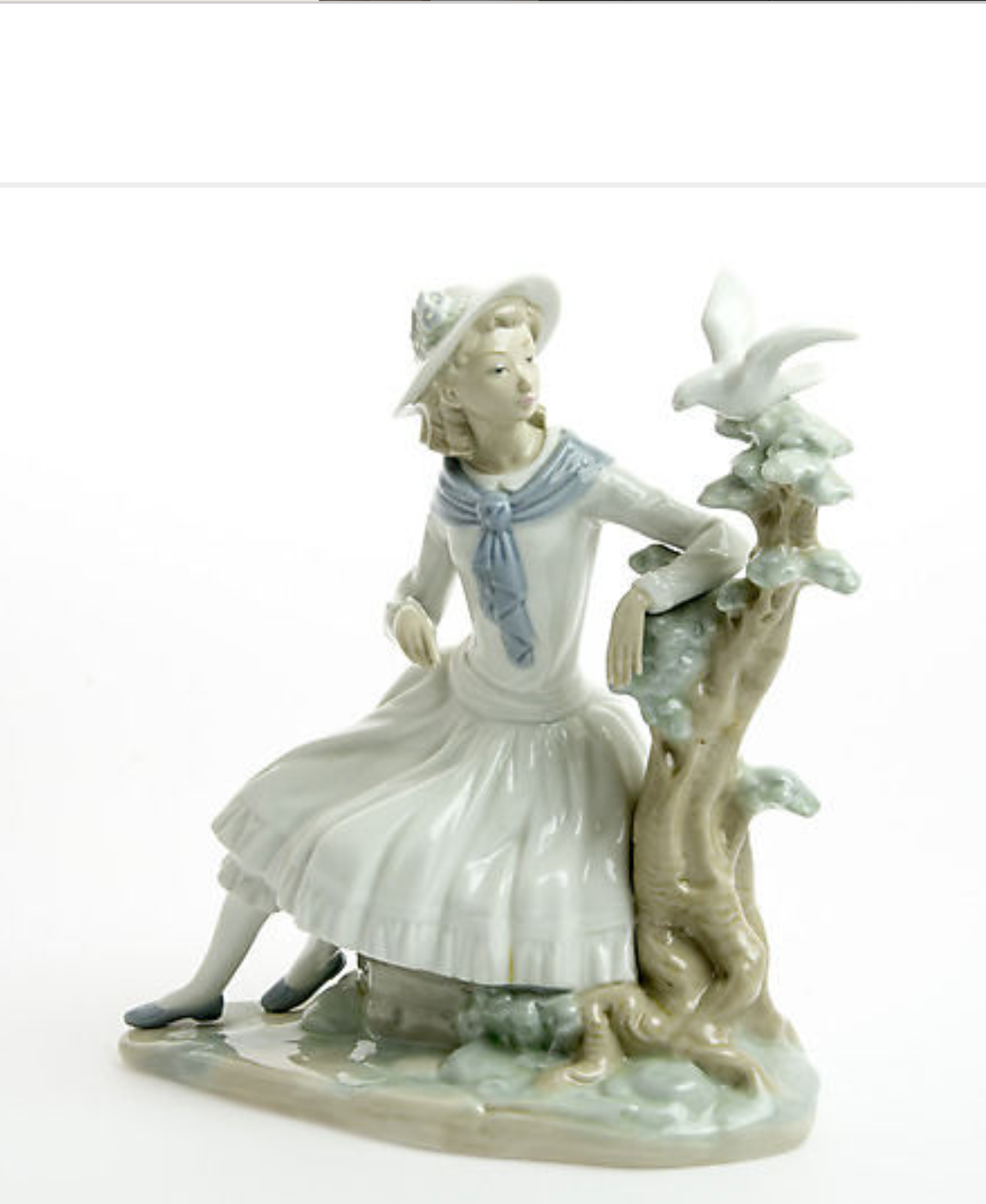 NAO by Lladro "Girl with Dove"