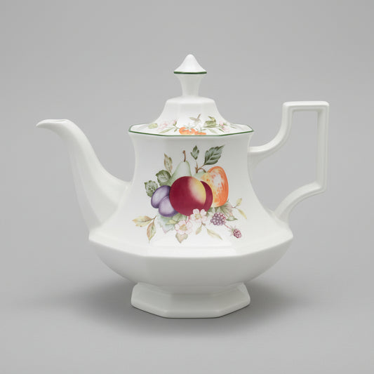 Johnson Brother Fresh Fruit Octagonal shaped Tea Pot