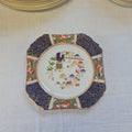 Vintage handpainted desert plate