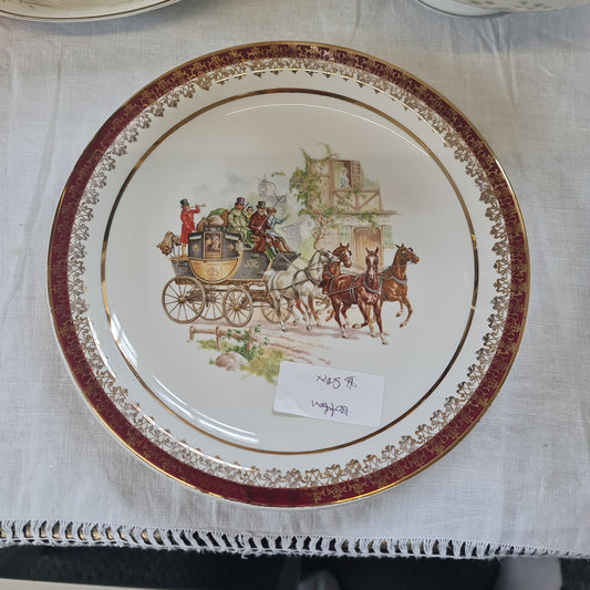 Churchill vintage sampsonite plate