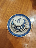 Vintage booths real old willow tea set