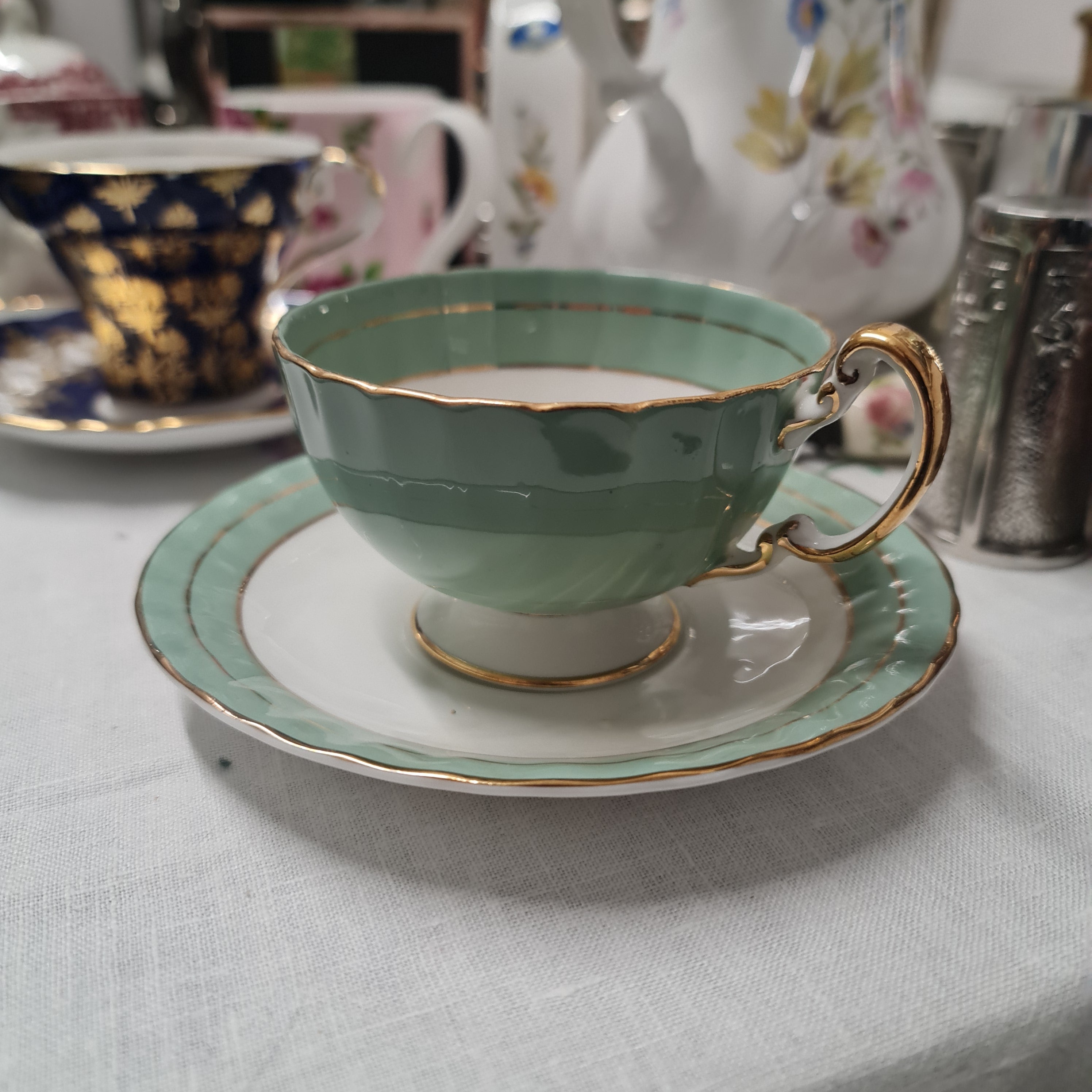 Rare Anysley tea set collection