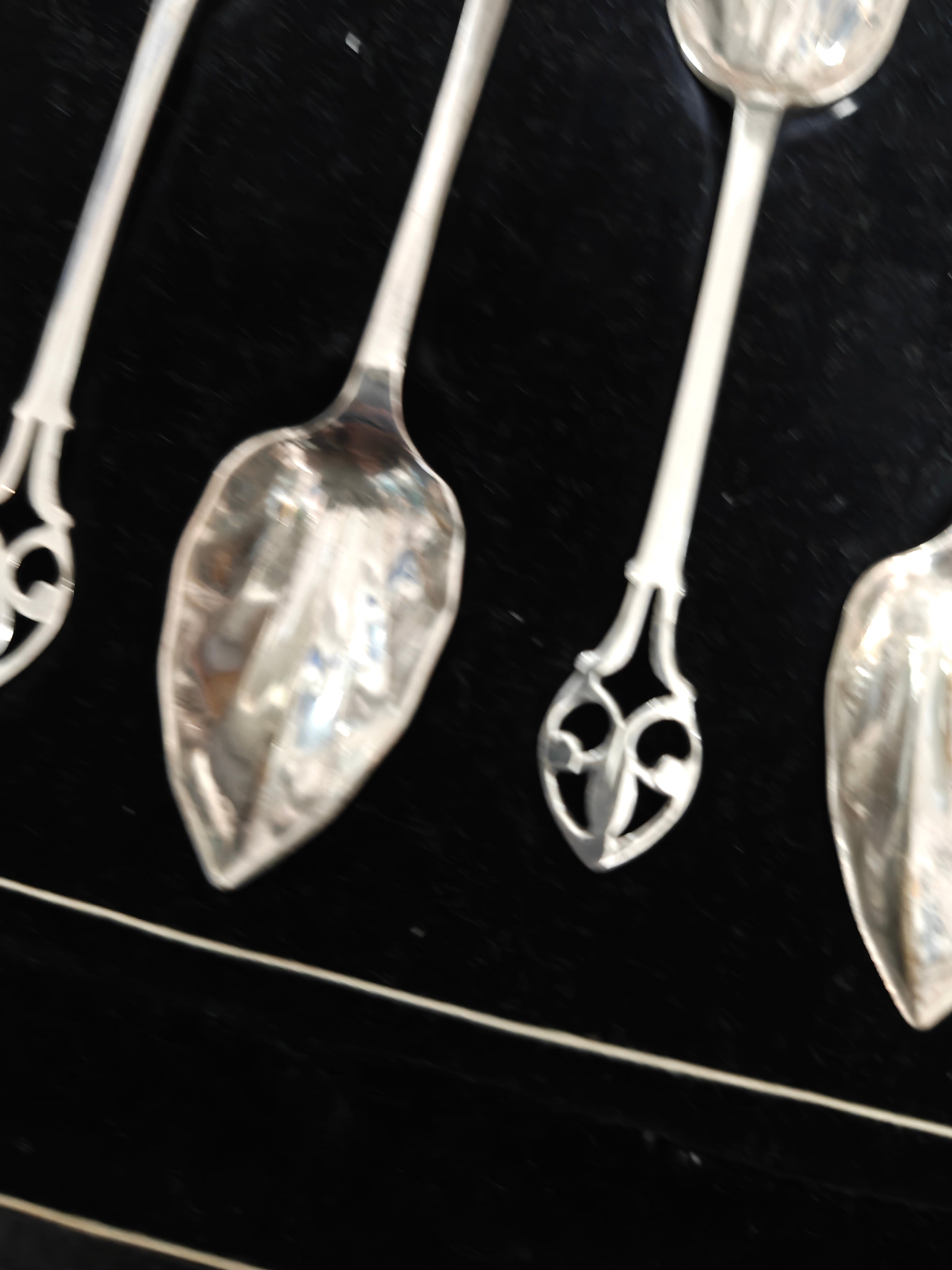 Vintage silver plated desert spoon