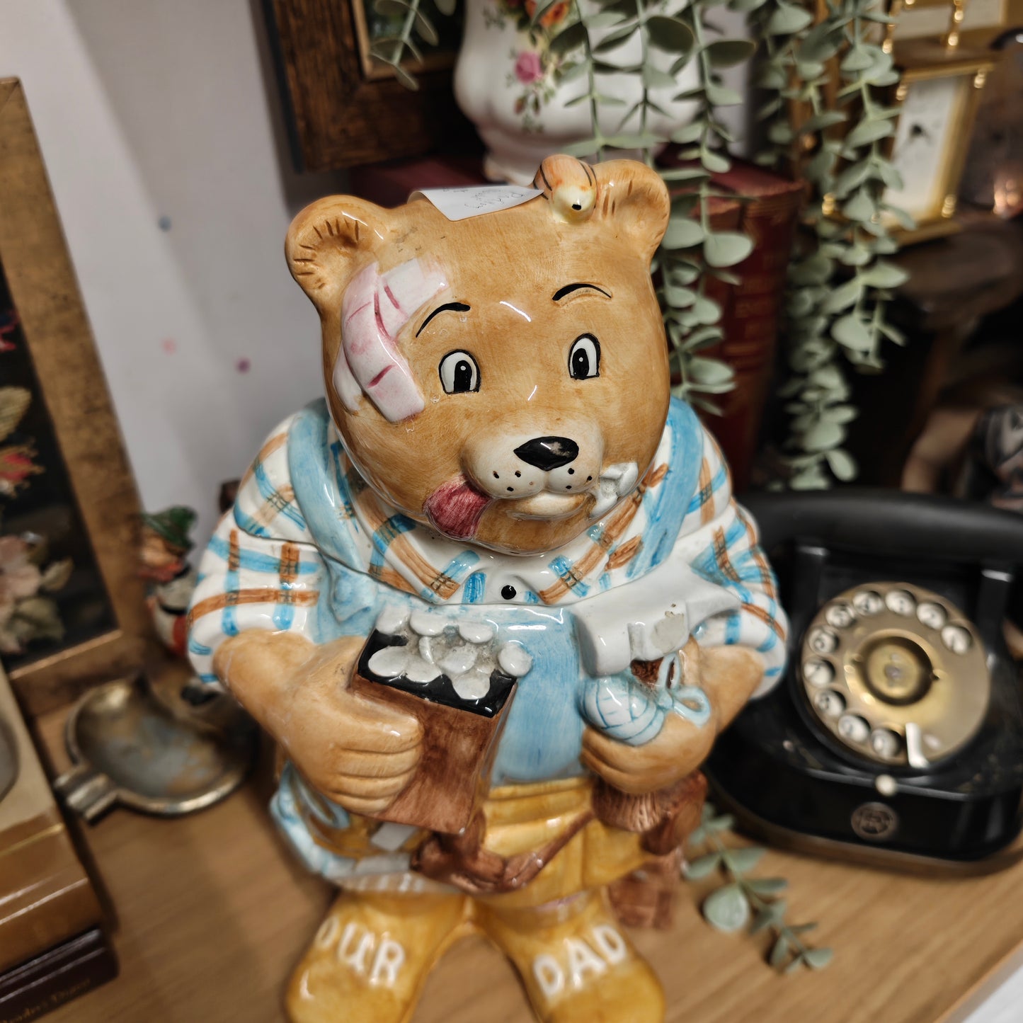 Vintage Cookie Jar - Daddy Bear