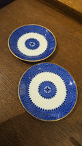 Wedgwood Blue and White Saucers
