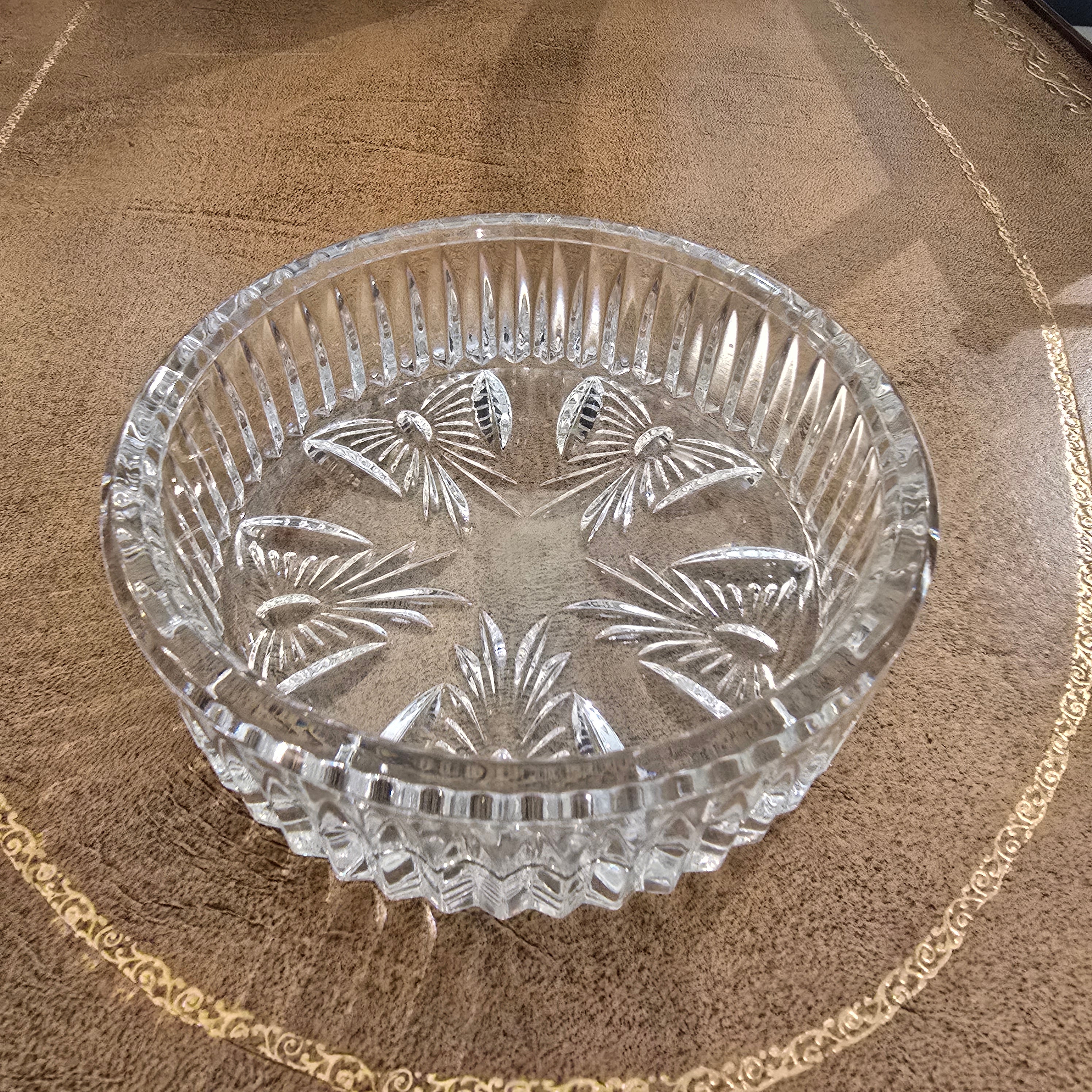Vintage Crystal Tray