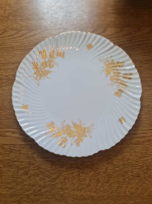 BEAUTIFUL VINTAGE HAMMERSLEY BONE CHINA ENGLAND BIG DINNER PLATE