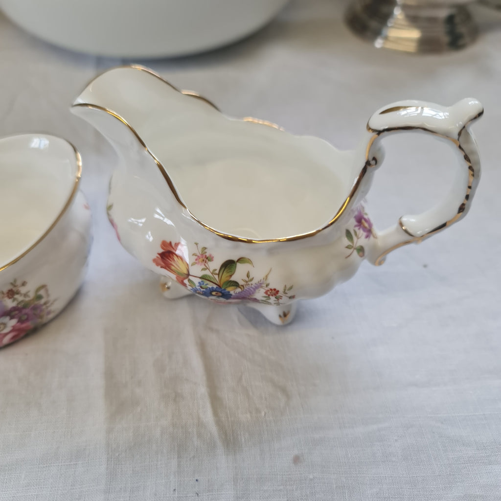 Vintage rare Hammers let milk jug and sugar bowl