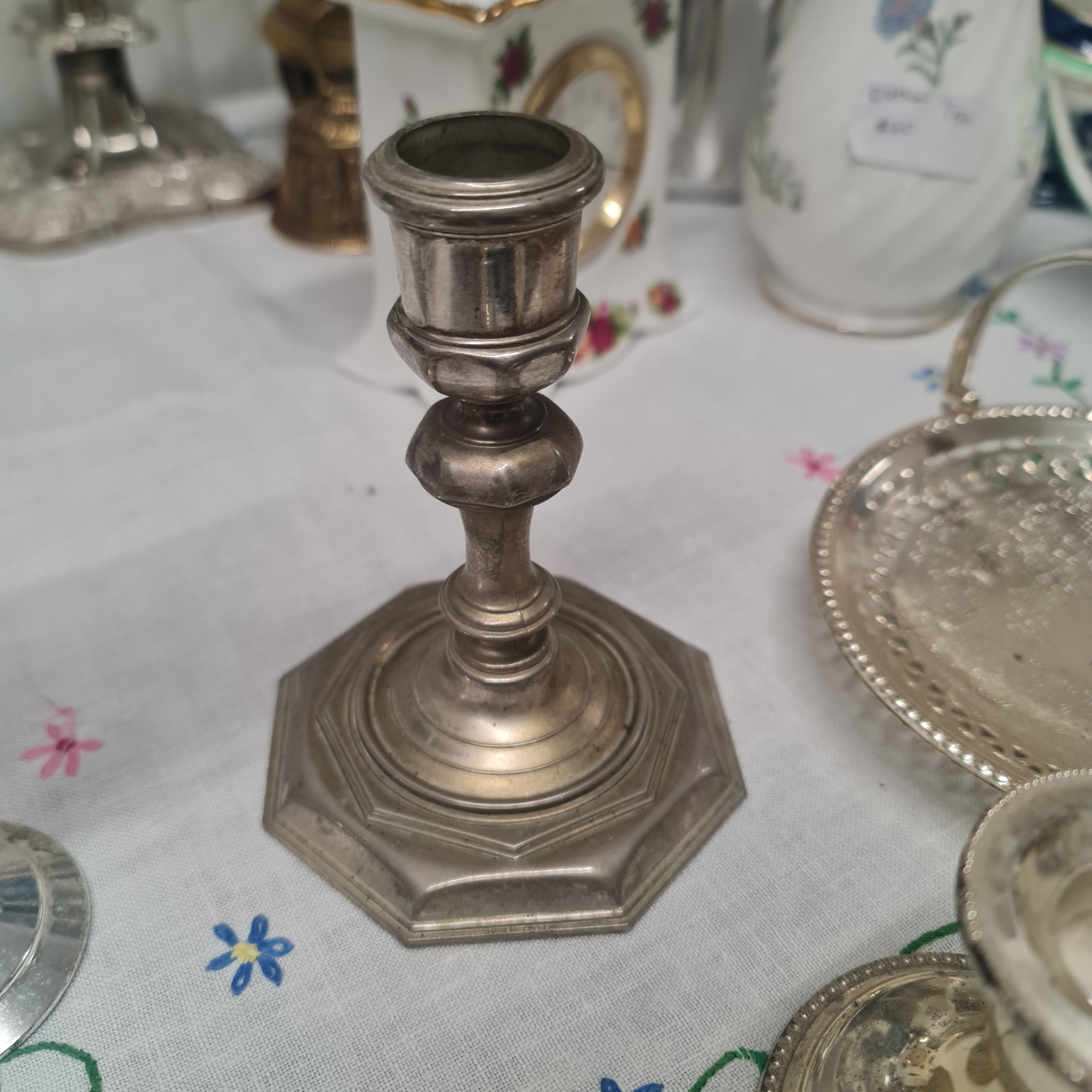 Vintage Silver plated ornaments