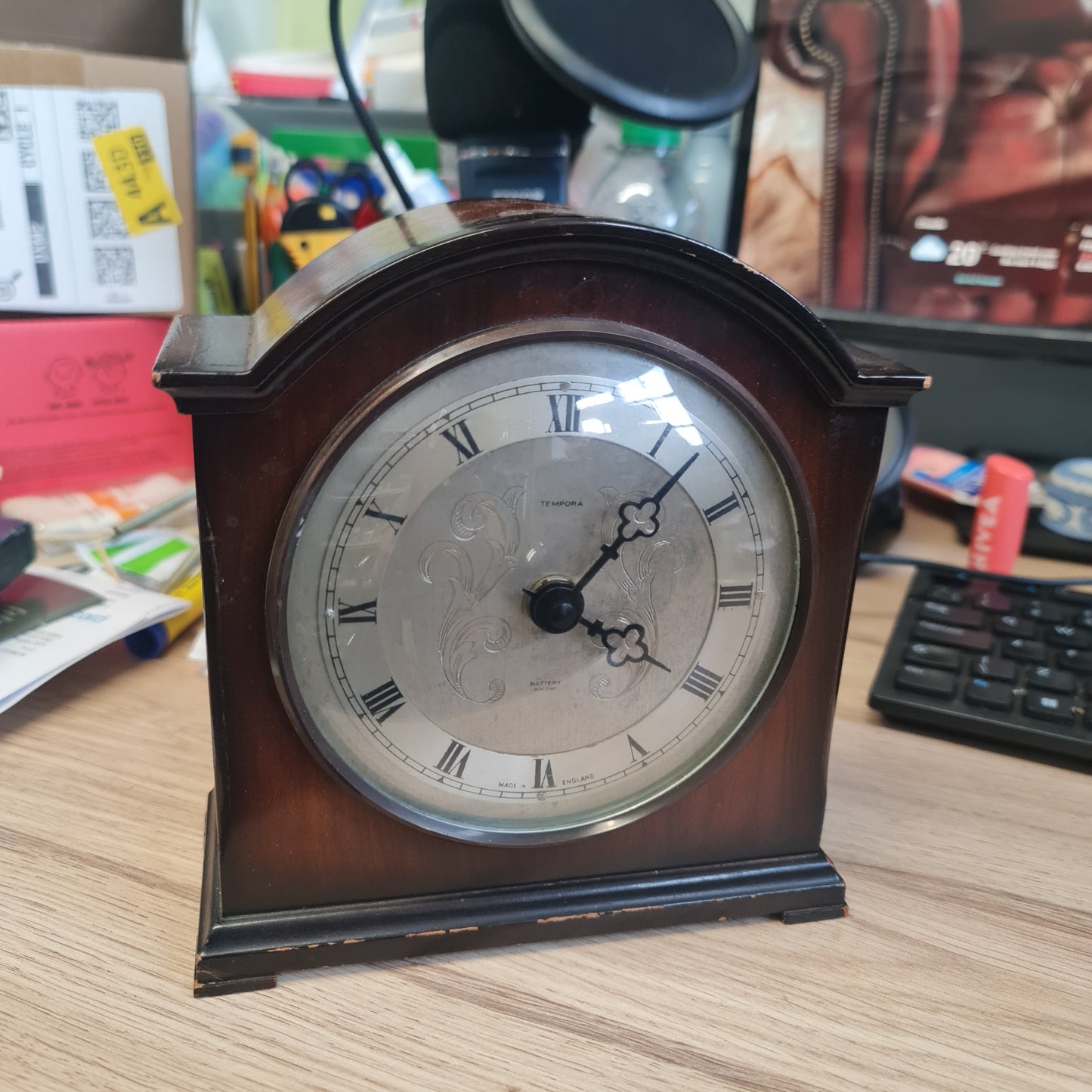 Vintage Tempora table clock