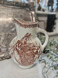 Société Céramique Maestricht Dutch ironstone big jug