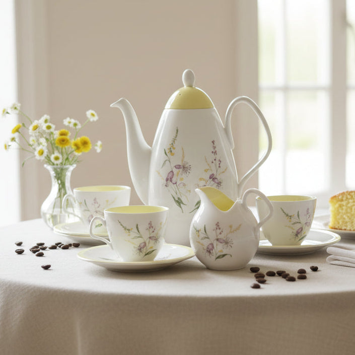 Foley Vintage Summertime Coffee Set
