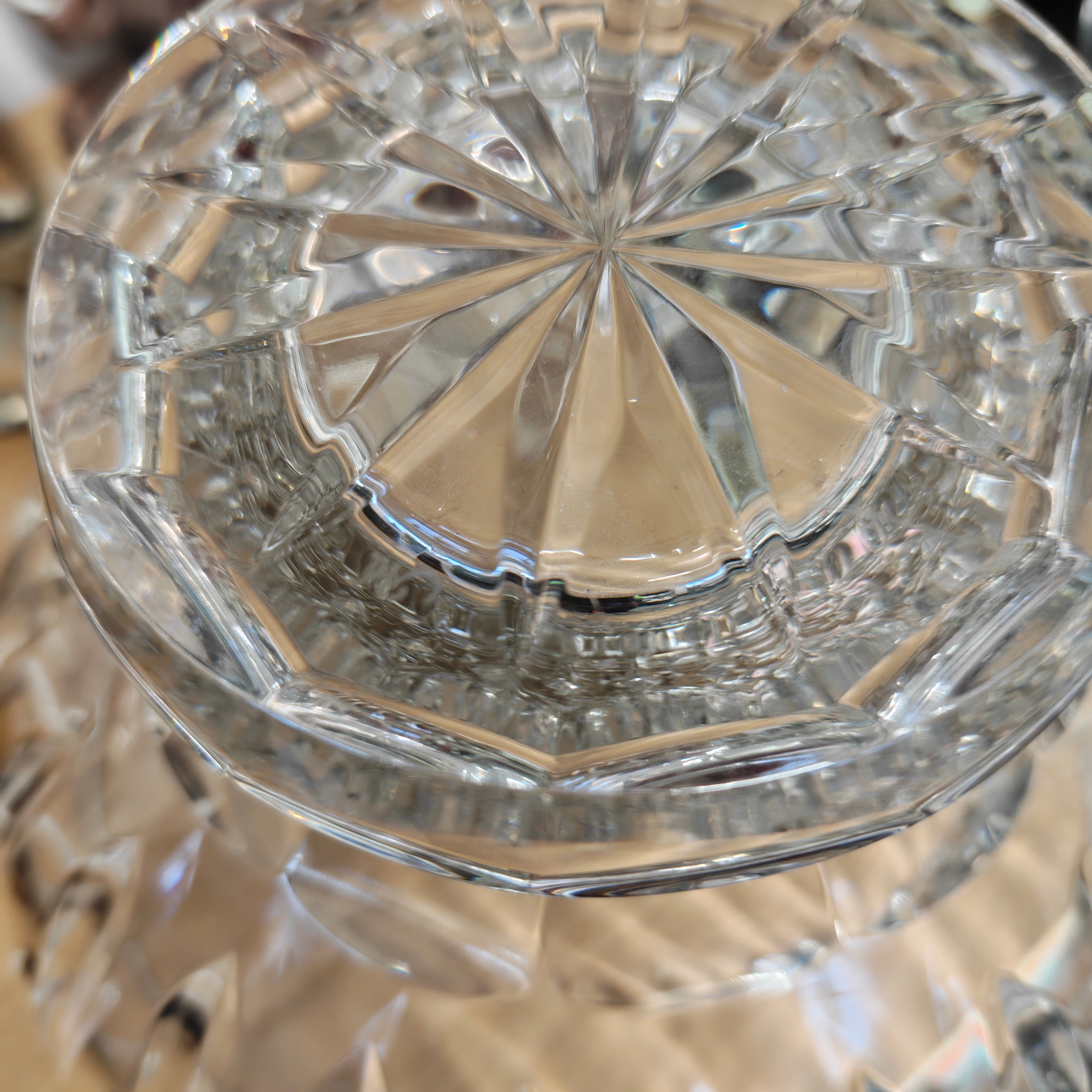 Waterford high quality  big crystal bowl  9 " wide