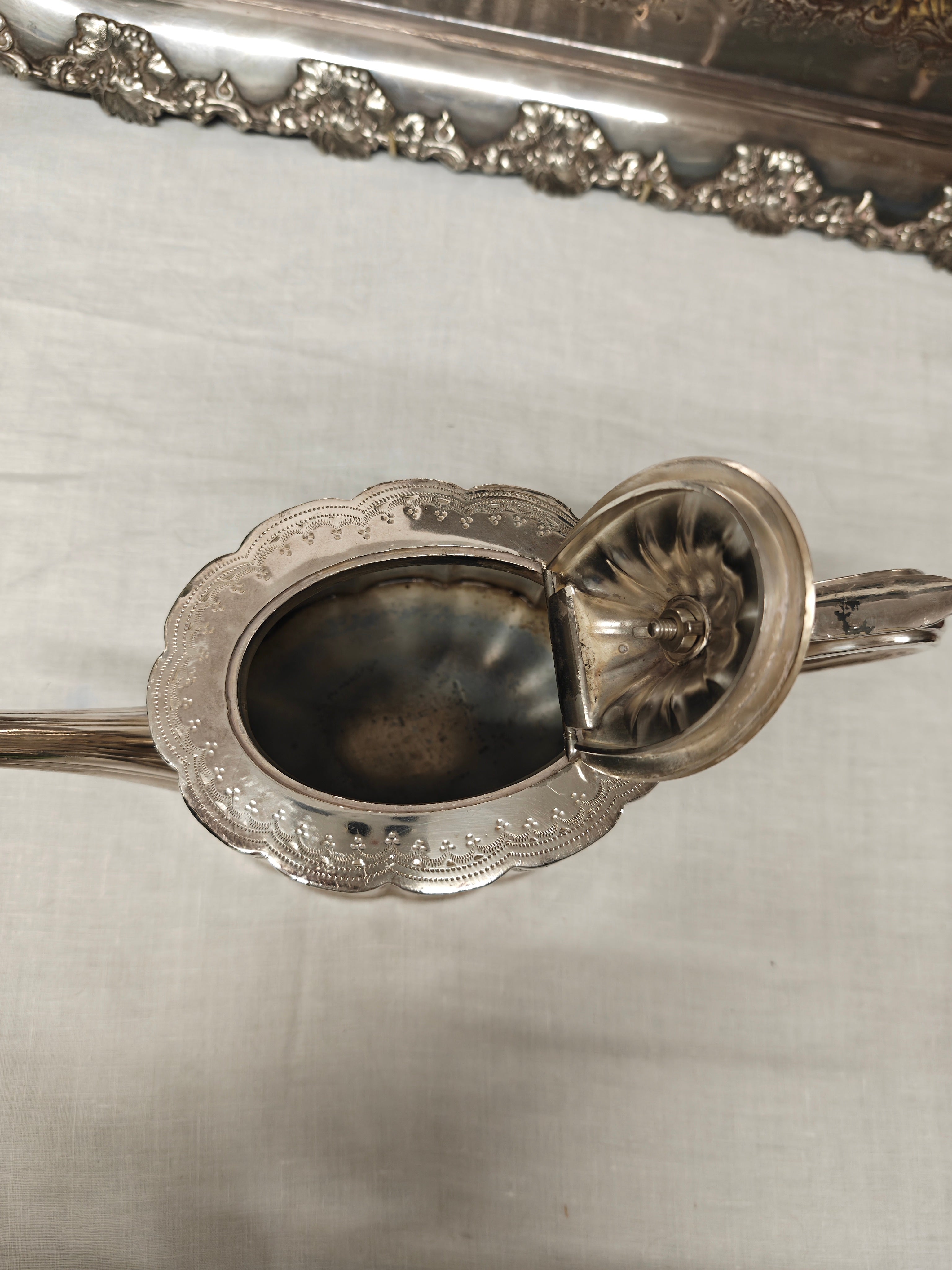 Walker Hall Silver plated Teapot