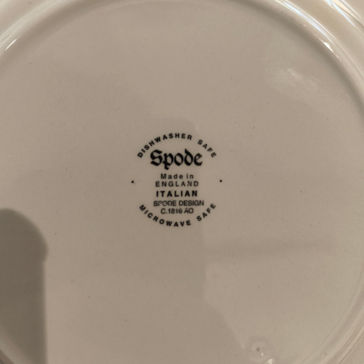 Spode Blue Italian Dinner Plate, 26cm