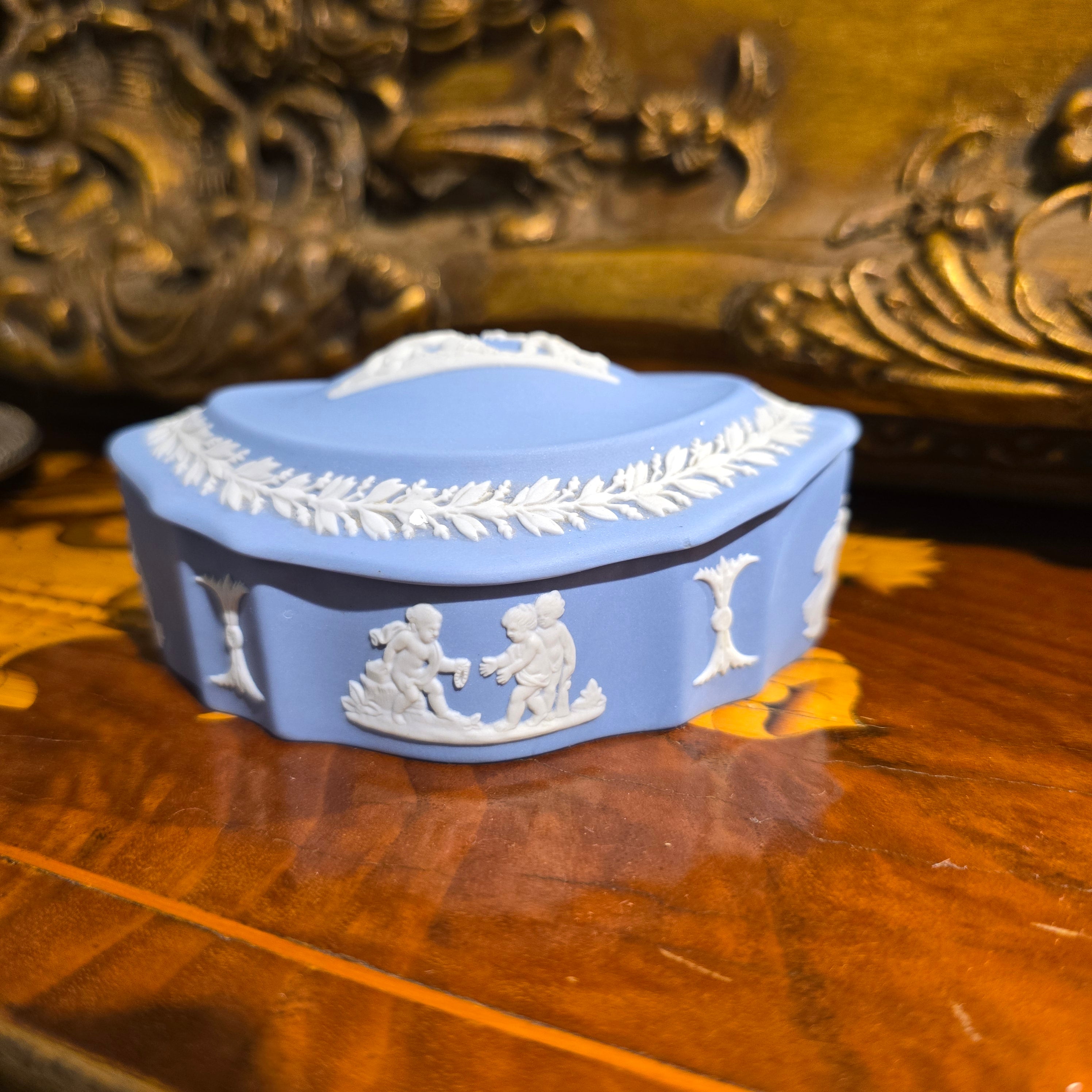 [Aug New Arrival] Assorted Wedgwood Jasperware Vintage Jewellery Box