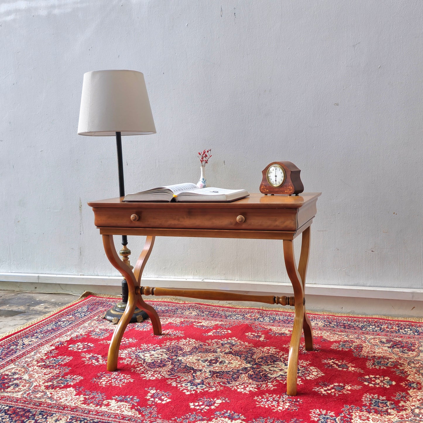 GRANGE CHERRY SIDE-TABLE WITH SINGLE DRAWER