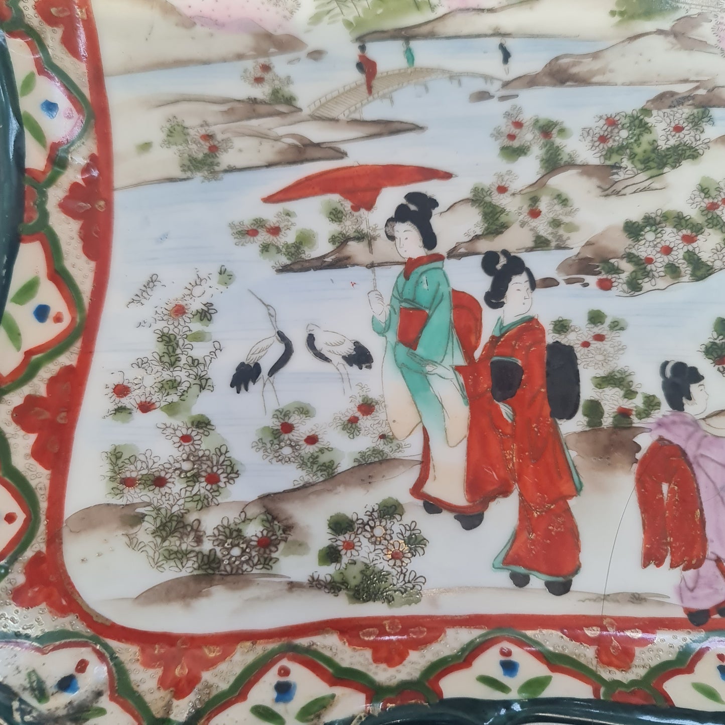 Komaru Rare Noritake hand painted tray