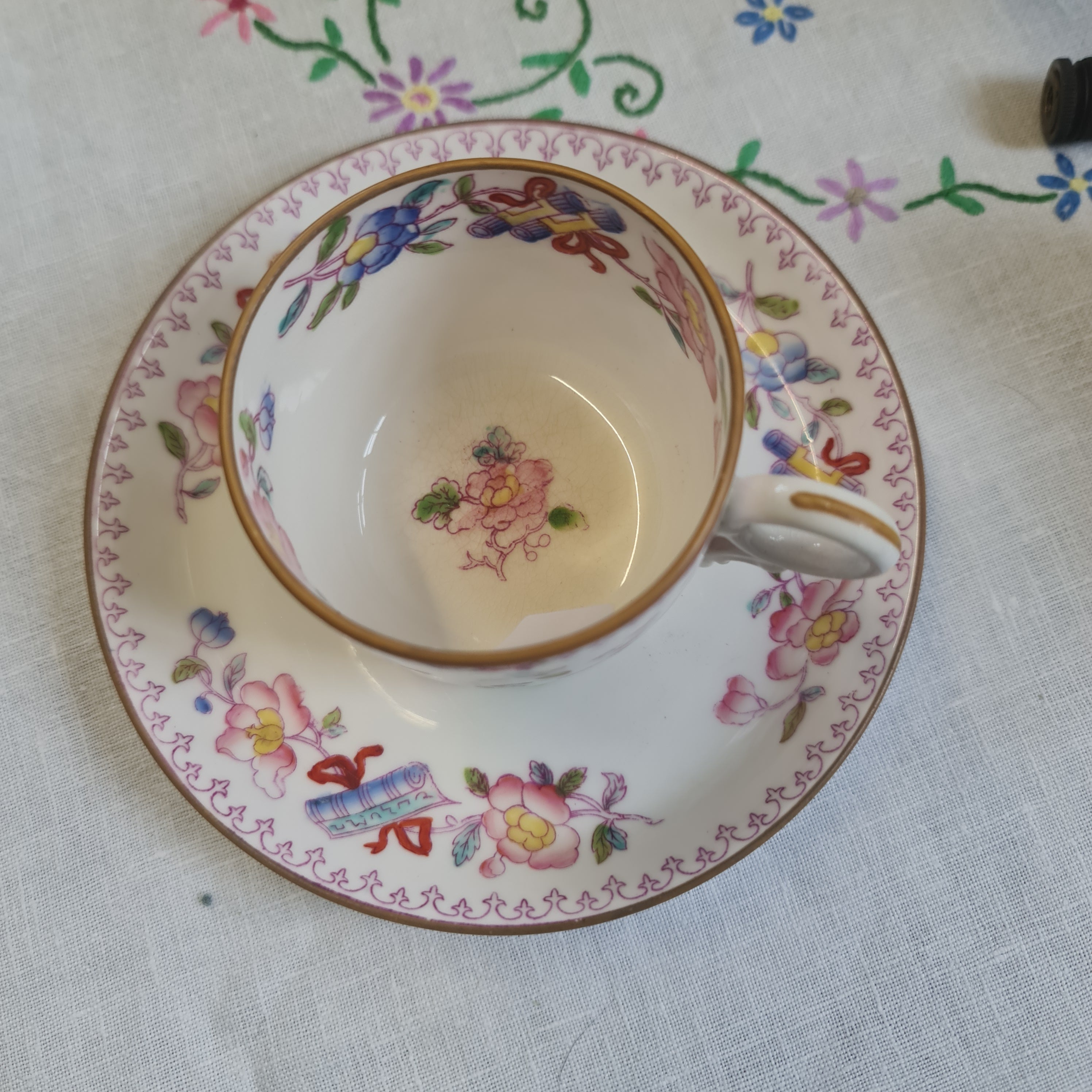 Amazing Handpainted 1898 Davenport tea set