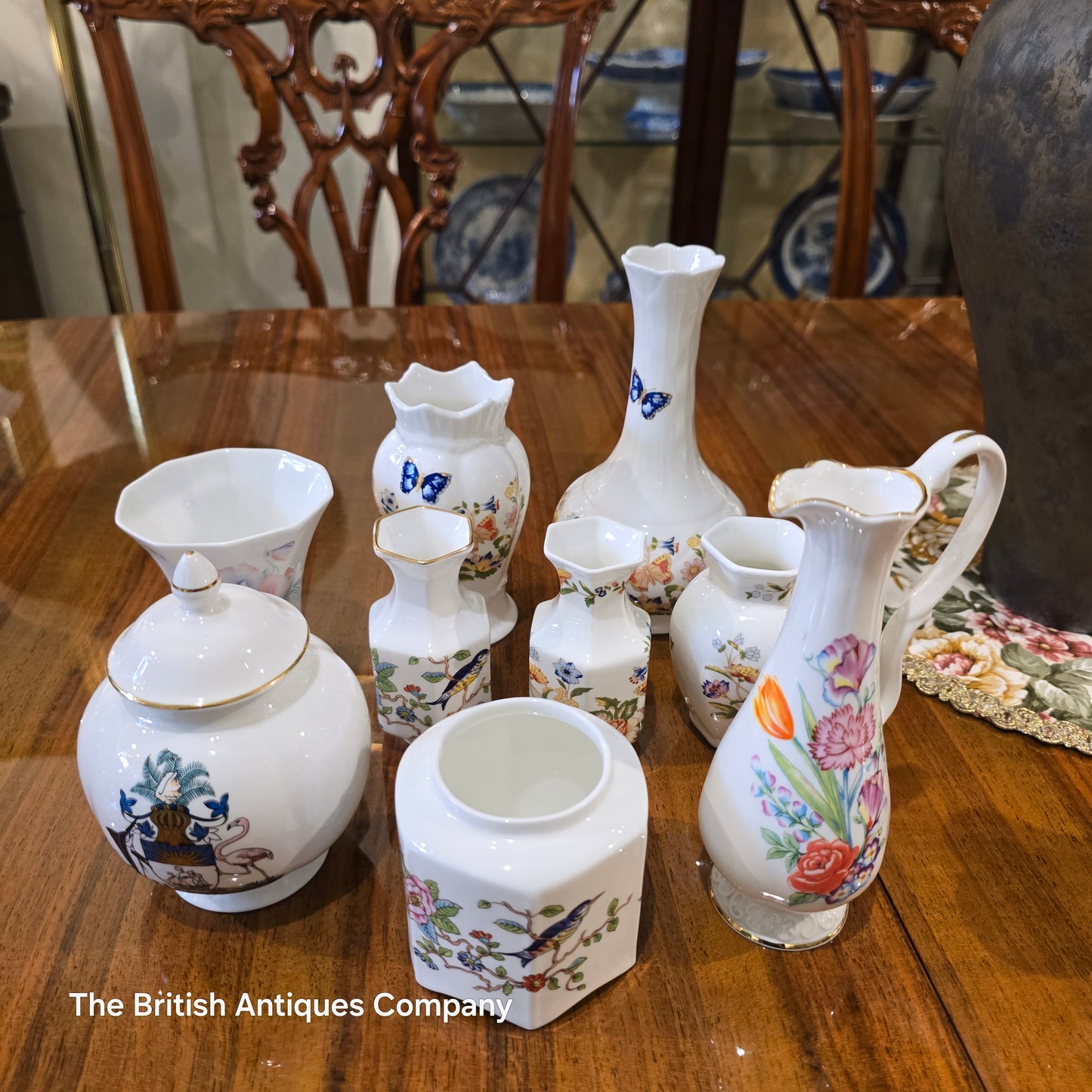 Various Aynsley Vases