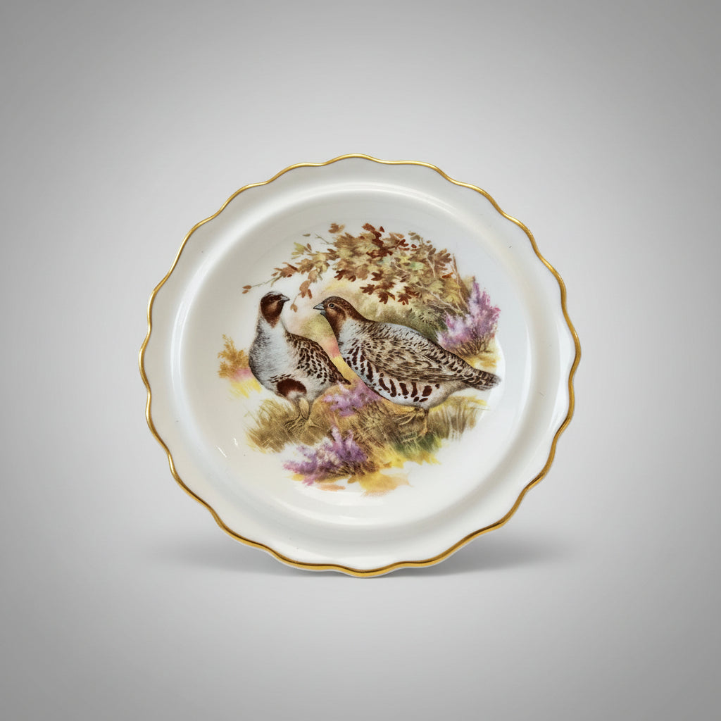 Vintage Royal Grafton Game Bird Pin Dishes - Set of 4