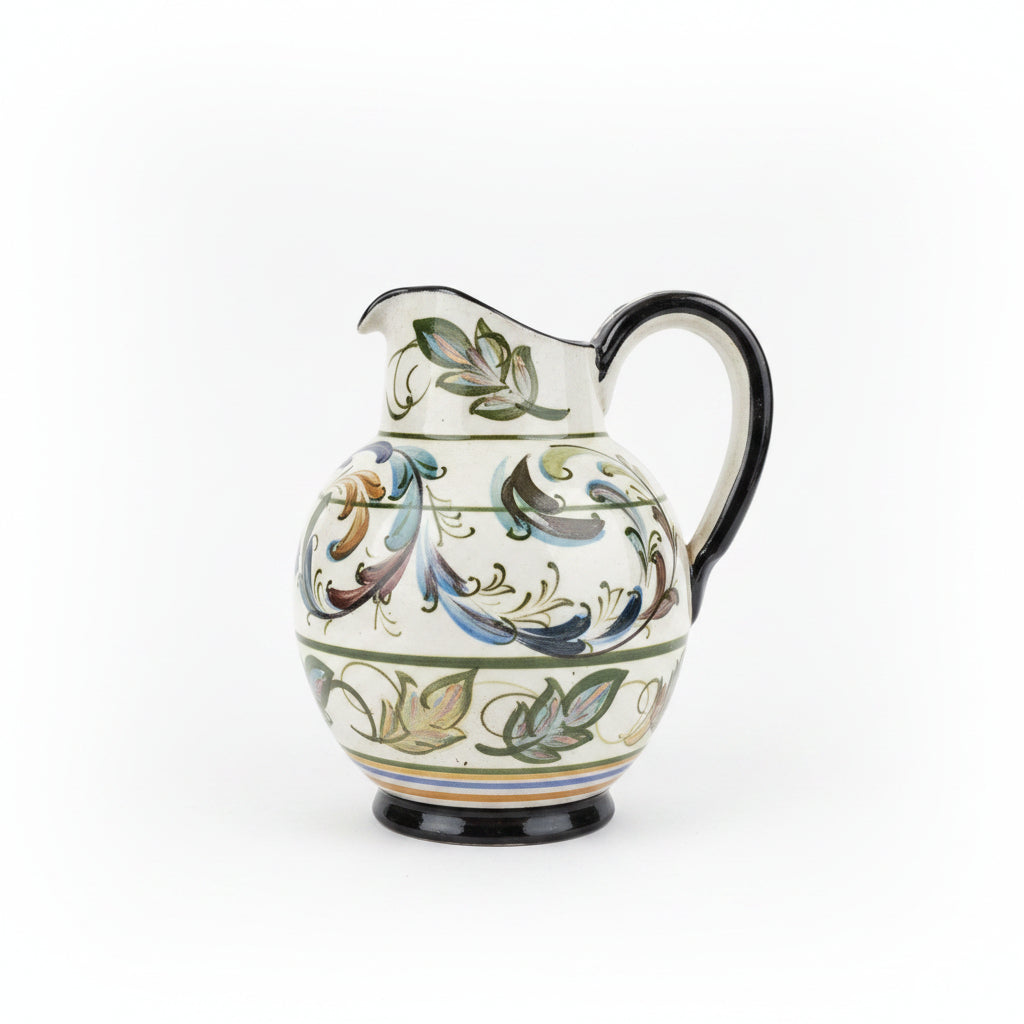 Hand-Painted Jug — Glyn Colledge (Signed, c.1950s–60s)