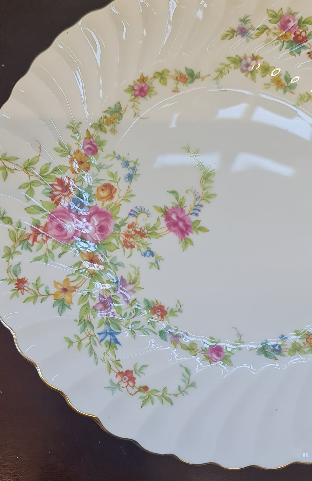 Vintage beautiful Minton flora dinner set