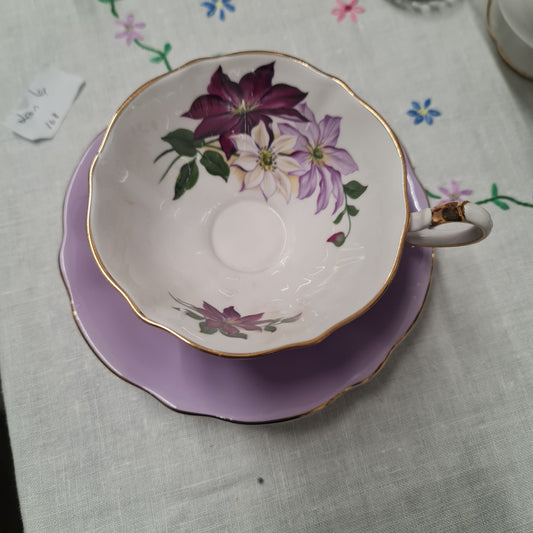 Rare Queen Anne fine bone china tea set