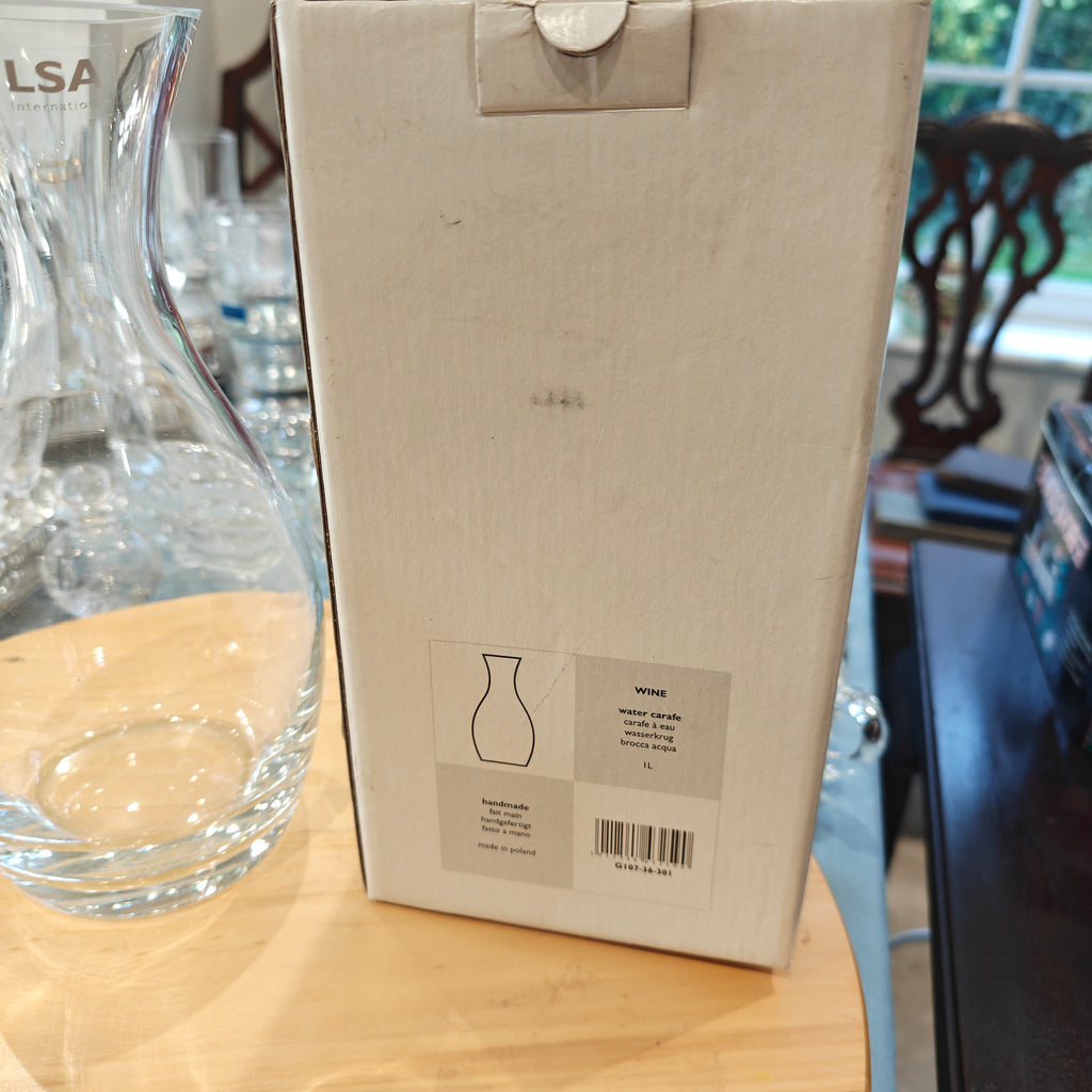Handmade water carafe made in Poland